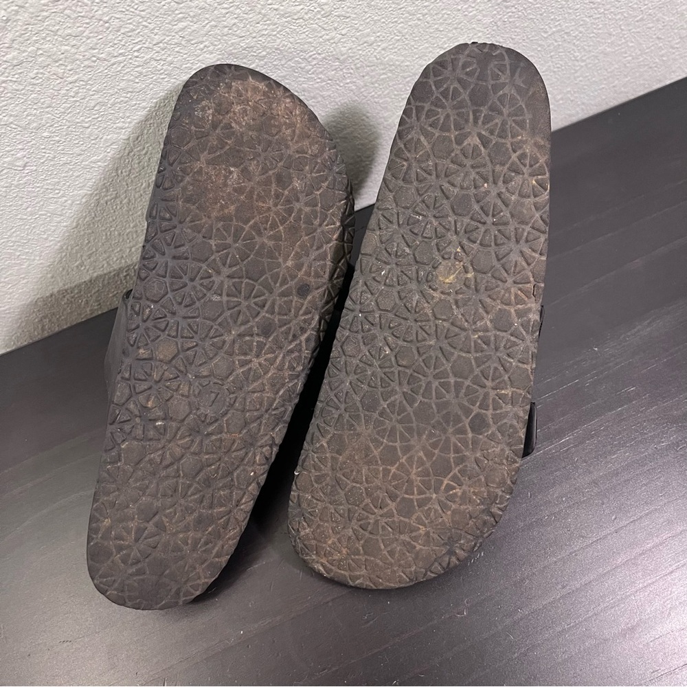 Black Double Strap Sandals (Birkenstock look alike) women’s size 7 adjustable - Picture 8 of 10